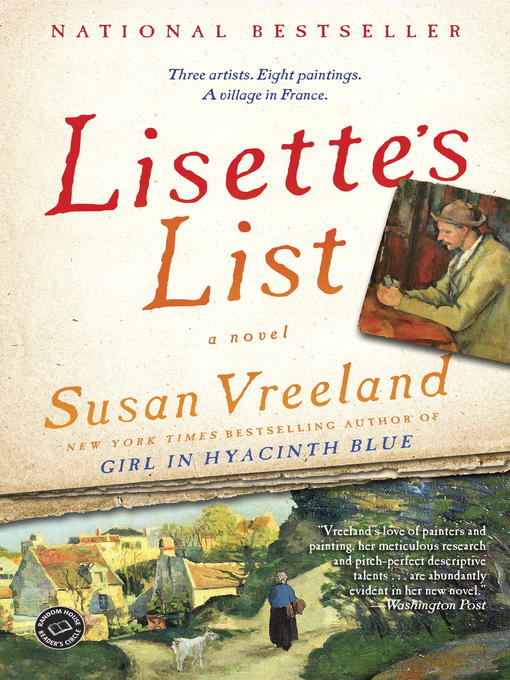 Title details for Lisette's List by Susan Vreeland - Available